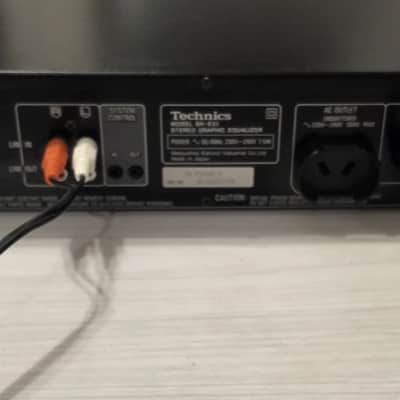 VINTAGE TECHNICS STEREO GRAPHIC EQUALIZER/MADE IN JAPAN image 4