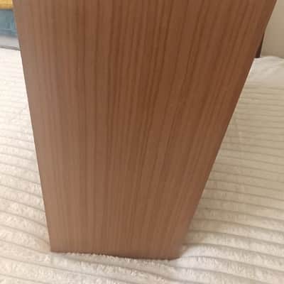 SONY Carbacon / SS-3035 Loudspeakers 1980s - Teak cabinets, with composite front face and material grilles image 8