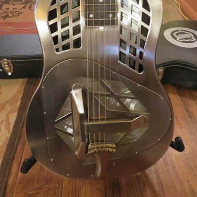 National Style 1 Baritone Tricone Style 1 Brass with custom non-slotted peghead imagen 2