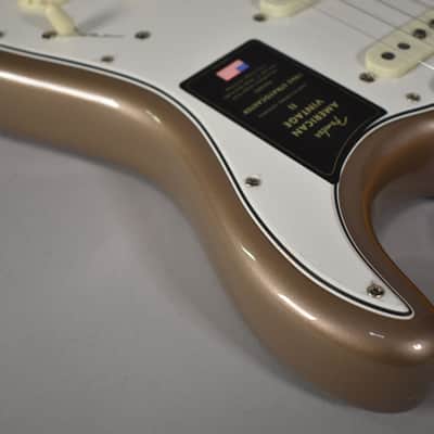 2025 Fender American Vintage II '65 Stratocaster | Shoreline Gold Finish W/OHSC image 9