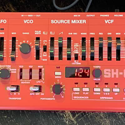 Roland SH-01A red Boutique Synthesizer Module