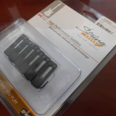 Graph Tech PS-8200-00 String Saver Originals Wilkinson VS-100-Style Saddles - 6-String