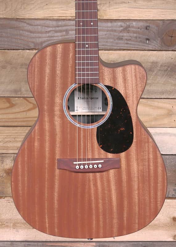 Martin OMC-X2E Ziricote Acoustic/Electric Guitar Natural w/ Case image 1