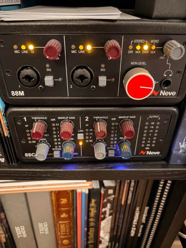 AMS Neve 88M USB Audio Interface 2022 - Present - Black image 1