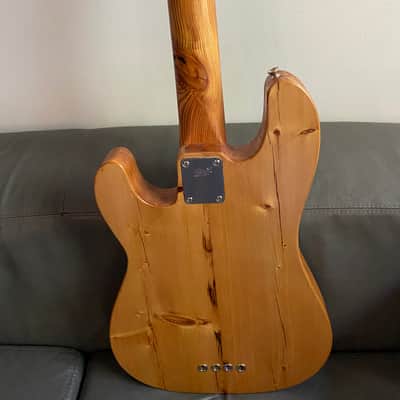 Rick Kelly (Carmine Street Guitars) P bass ”Trinity Church” pine skimtop image 8