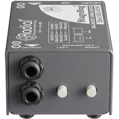 Radial Engineering StageBug SB-6 Passive Stereo Line Isolator image 2