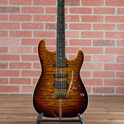 Schecter USA Custom Shop CET 50th Anniversary Electric Guitar - Golden Anniversary  (14 out of 50) image 1