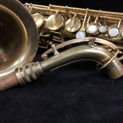 Conn New Wonder II 1925 alto saxophone - Gold Plate image 12