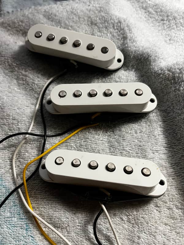 Fender Mexican standard ceramic Single coil pickup set 1999 image 1