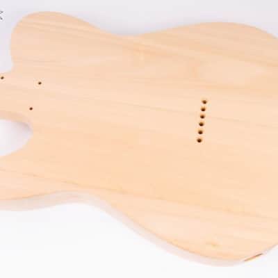 Mighty Mite TE Solid Guitar Body Basswood image 4
