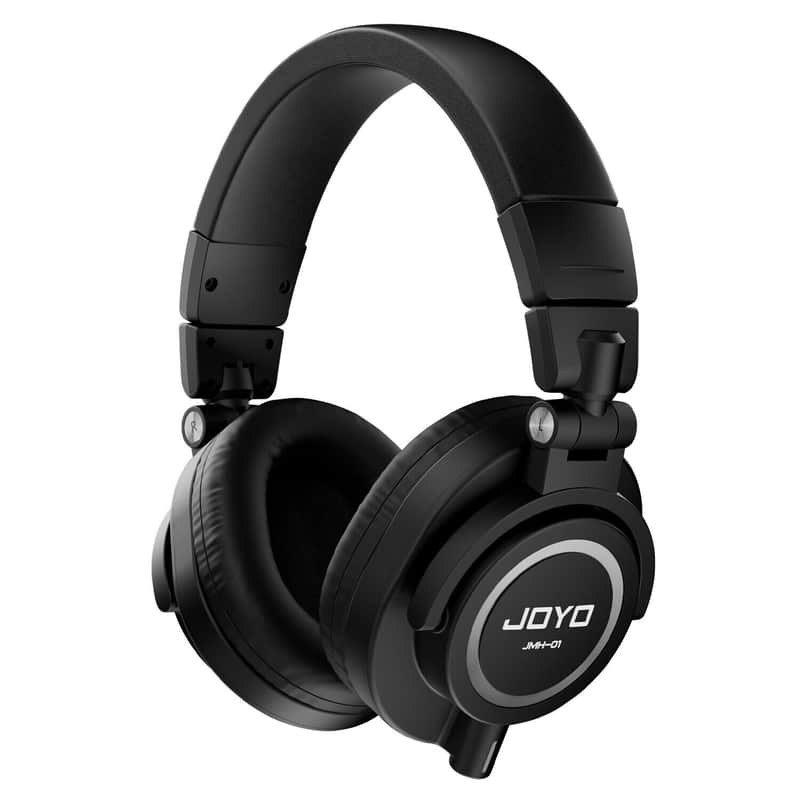 JOYO JMH-01 Studio Monitoring Headphones Professional Over Ear In Black image 1