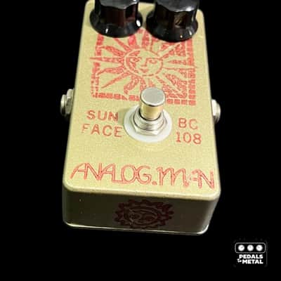 Analogman Sun Face BC108 (9V Adapter Hole Drilled) - X20501 image 9