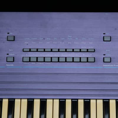 *All Original* 1990 Ensoniq SQ-1 Personal Music Studio 61-Key Synth/Workstation SQ1 | Synthesis Drums Sequencer Effects | Inc. Footswitch, Manual and Power Cable | SQ 1 Serial SQ-14869 image 5