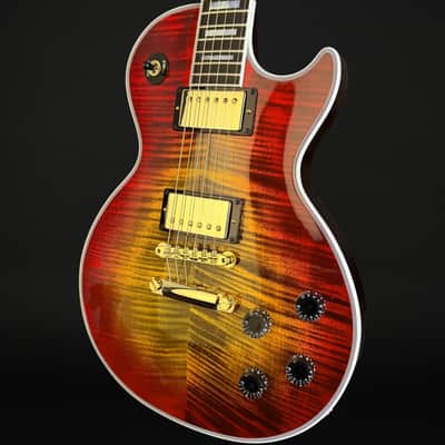 Gibson Les Paul Axcess Custom Figured Top w/Ebony Fingerboard in Bengal Burst #CS600156 image 2