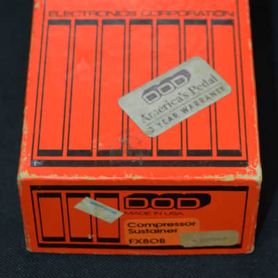 DOD FX80B Compression/Sustainer Guitar Effect Pedal – Used image 5
