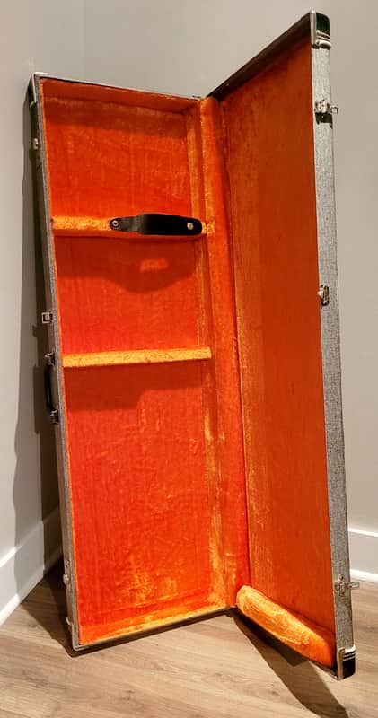 Vintage Guitar Case for Fender Mustang / Musicmaster / Duo-Sonic — 1960s–1970s image 1