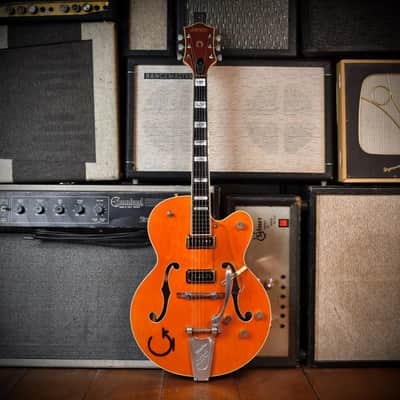 Gretsch Nashville G6120W-1955 Custom Reissue Western Orange Stain 1998 image 2