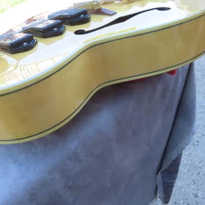 CARLOS ROBELLI 2003 ES-500 ARCHTOP ES-5 FLAME MAPLE near MINT! image 5