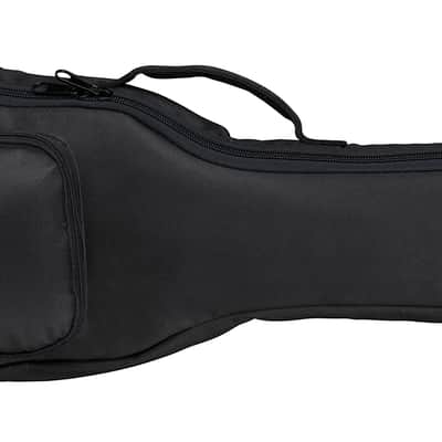 LUNA Vintage Mahogany Concert Electric UKULELE Red Satin Cutaway -Built in Tuner w/ Gig Bag image 4
