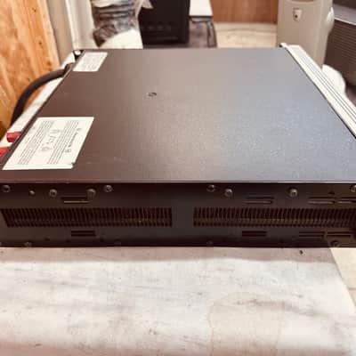 Crown Macro-Tech 36x12 2-Channel Power Amplifier w/FX XLR Input Card #2103 image 10