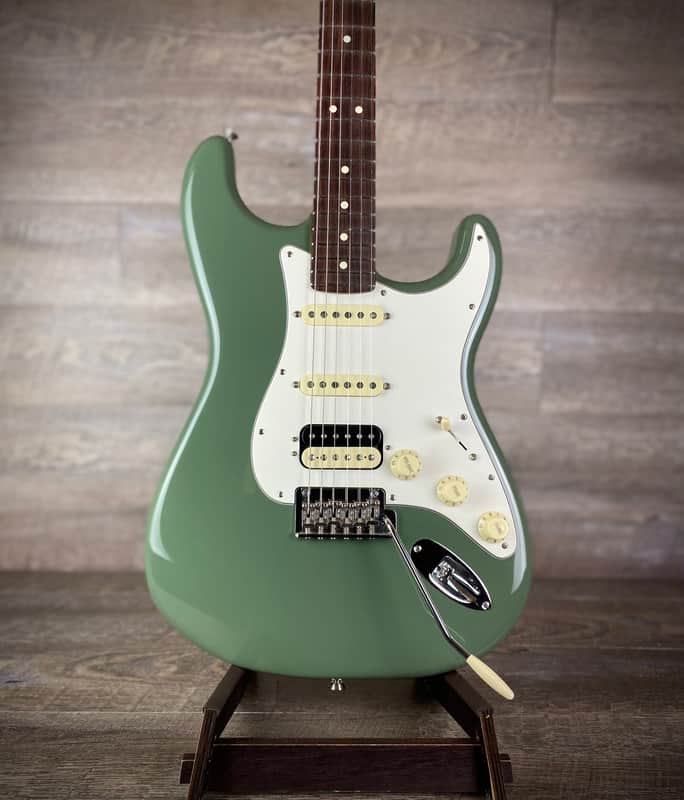 Fender American Professional Stratocaster HSS ShawBucker – Antique Olive image 1
