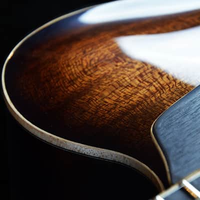 Archtop guitar full hollow handcarved image 2