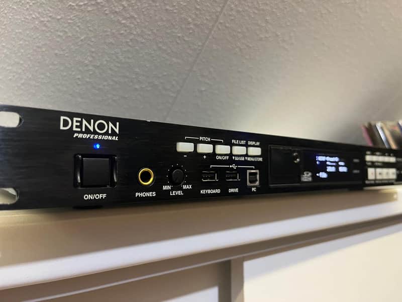 Denon DN-F650R Pro Digital Recorder – USB / SD / 1U Rackmount – Excellent image 1