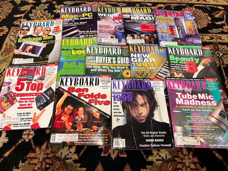 Immagine KEYBOARD Magazines 1999 - Lot of ALL 12 issues + Special - 1