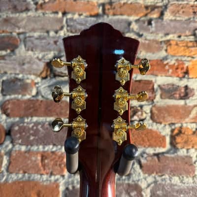 Guild F-55 Acoustic Electric Guitar w/ OHSC (2010s - Sunburst) image 16