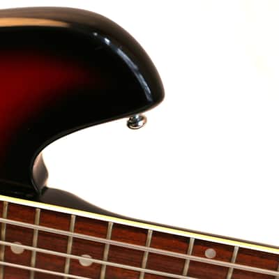 Rare Vintage Howard/Teisco Full Scale Bass 1965 Red Burst image 7