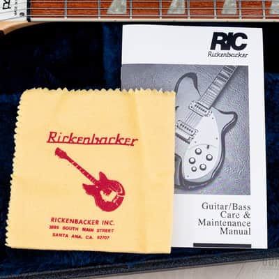 1995 Rickenbacker 360 Semi-Hollow Guitar Mapleglo, Mint Condition w/ Case, Hangtags image 19