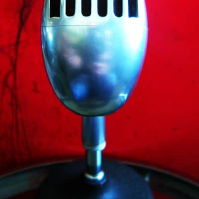 Vintage 1960's Shure 55S Unidyne dynamic cardioid microphone multi Z w accessories Elvis 55SW 556S 55 image 16