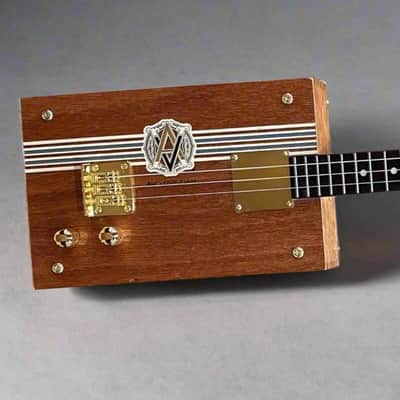 Dave's Cigar Box Guitar AVO Uvesian Electric Cigar Box Guitar image 1