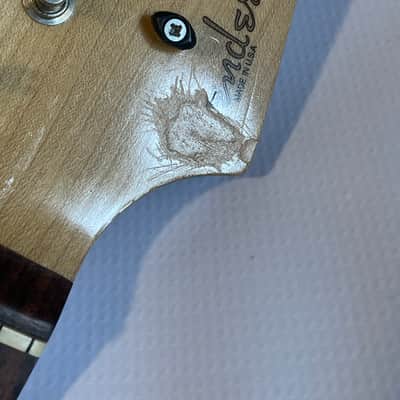 Warmoth USA Stratocaster Rosewood Fretboard Maple Guitar Neck 22 Fret w/ Fender Logo image 7