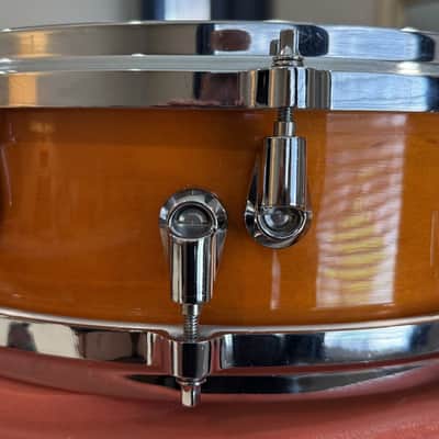 Single Owner Since 2005 | Yamaha Maple Custom Absolute Nouveau (MIJ) w/ Matching H&B Enduro Case | 14x4 Snare | Honey Yellow image 5