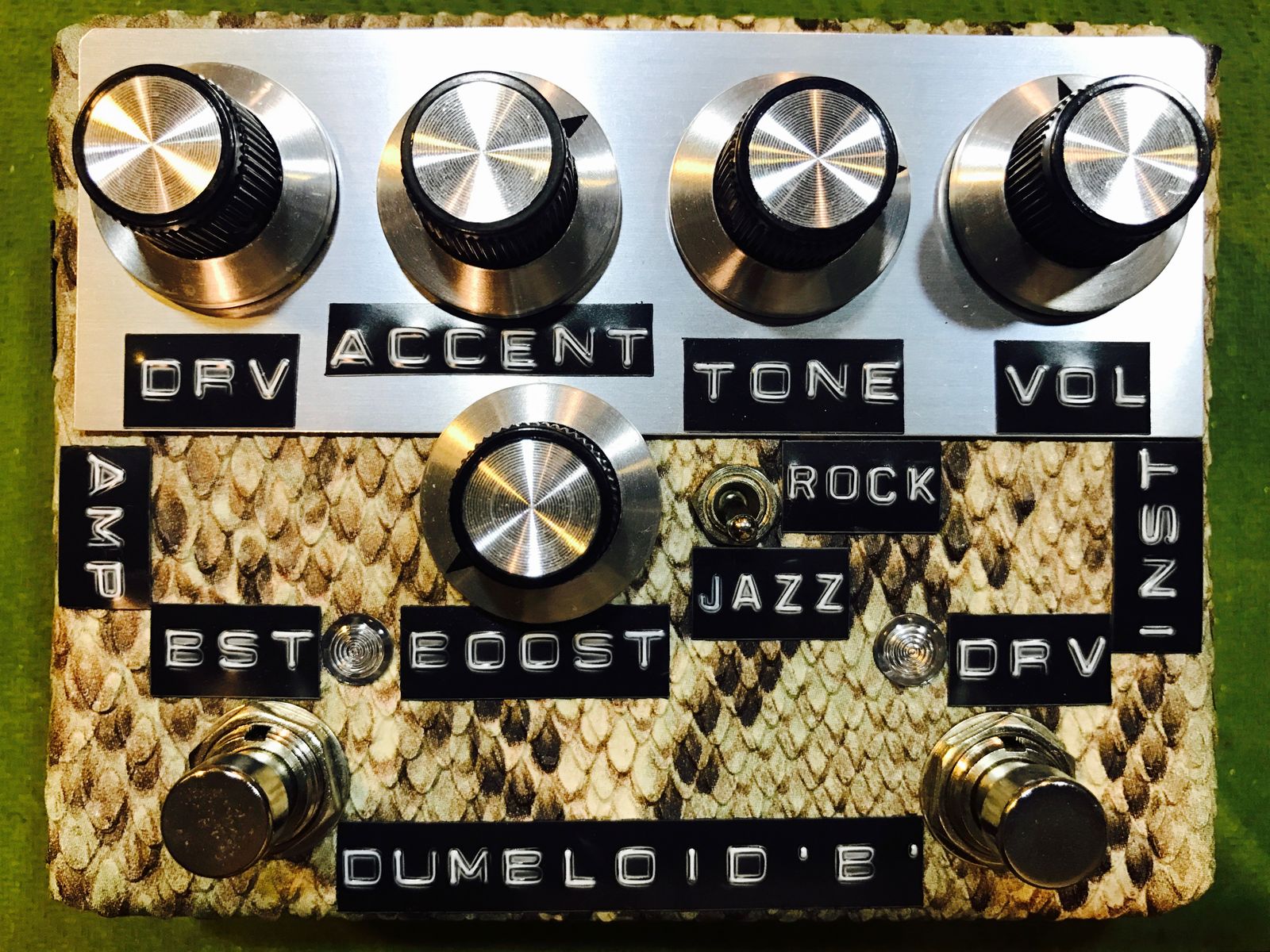 DUMBLOID ODS B Boost Shin‘s music Shins Music Dumbloid Special Boost Mod Blue Scratch | Vision Guitar