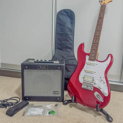 Fender Squier Affinity HSS Stratocaster Refurbished Upgraded & GDEC Junior Amp Bundle image 1