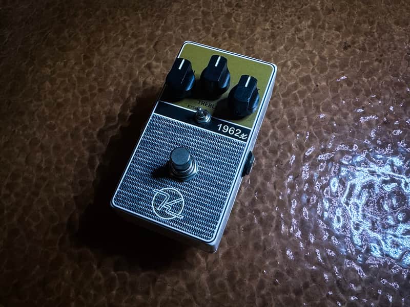 Keeley 1962x 2-Mode Limited British Overdrive 2010s - White / Brown Graphic image 1