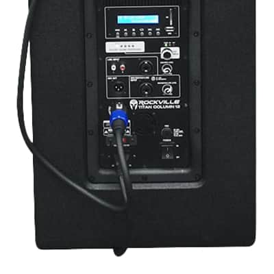 2 Rockville TITAN COLUMN 12 Pro/DJ Active Array Speakers w/Subs+Mixer+Cables+Bag image 18
