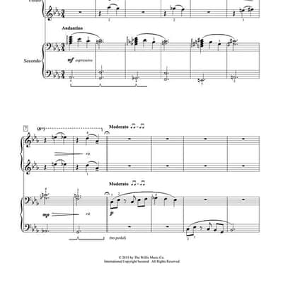 Willis Music Jam Session Mid-Intermediate Level 1 Piano, 4 Hands image 3