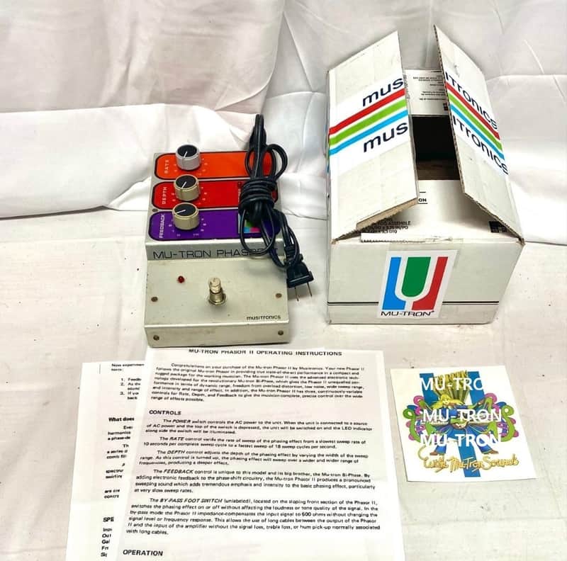 ORIGINAL MU-TRON MUTRON MU TRON MUTRON II 1976 WITH REPRO BOX image 1