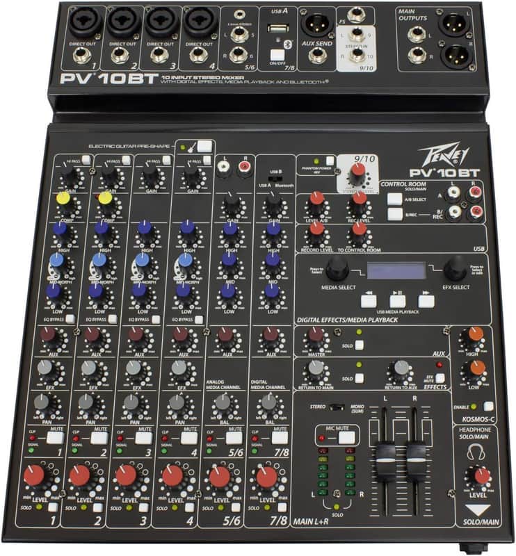 Peavey PV 10 BT Compact Mixer with Bluetooth, small image 1