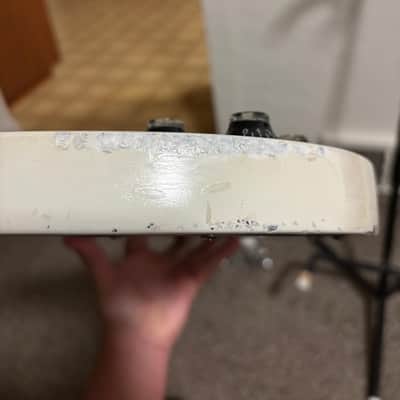 *HEAVILY MODIFIED* Gibson SG Special 1972 - 1977 - White Refin image 11