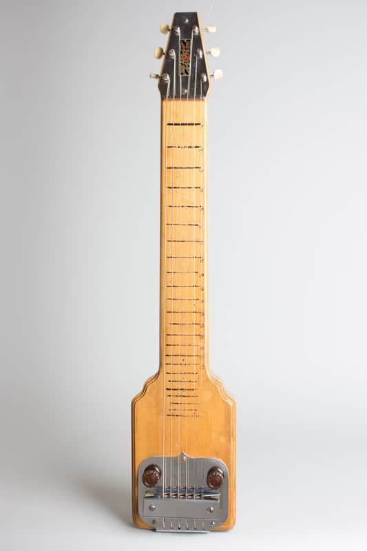 K & F Student Lap Steel Electric Guitar (1945), grey chipboard