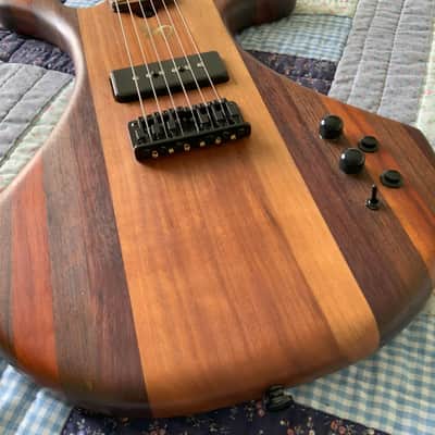 JD Guitars KS-2 Stunning Woods, Cherry, Purpleheart, Walnut & African Padauk image 4