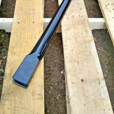 MODERN BLACK T GUITAR NECK REPLACEMENT DIY FITS OEM image 12
