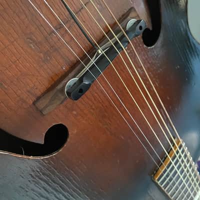 Gretsch Vintage Synchromatic mid-30s” - Tobacco sunburst image 11