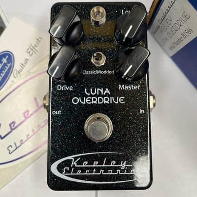 Keeley Luna Overdrive II 2010s - Black image 1