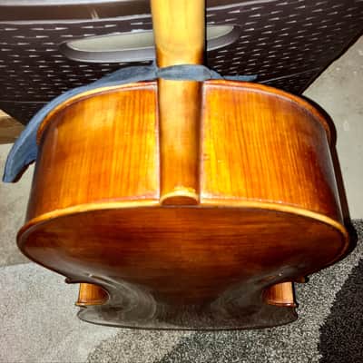 Angelo Sperzaga Violoncello "Stradivari - Piatti" Cremona, Italy 1994 with papers image 18