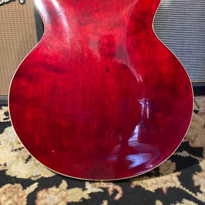 Ibanez “Lawsuit Era” Model 2457 ES355 Style MIJ Original Vintage 1976 - Cherry Red OHSC image 6